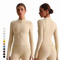Ensemble de yoga et fitness pour femmes : Leggings de compression, soutien-gorge, sweat à capuche léger avec fermetures éclair tie-dye, maille respirante et imperméable