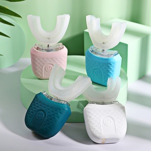 Ce/FDA thông minh hình chữ U Sonic rung bàn chải đánh răng điện Irrigator Miệng răng làm trắng thiết bị cho người lười biếng-Bán buôn - Product Image 1