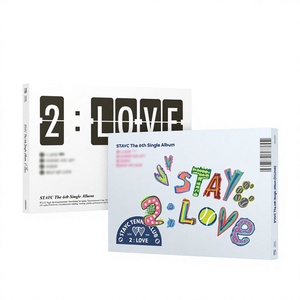 อัลบั้มซิงเกิลชุดที่ 6 ของ STAYC [2LOVE] [สุ่ม 1 ใน 2] ซีดีเกาหลีแท้ สำหรับทุกวัย - Product Image 1