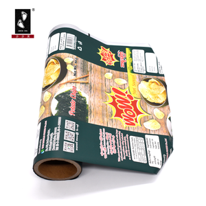 Bán buôn Arabic-Rong biển có hương vị khoai tây chiên bao bì phim Nhiệt Con dấu nhựa nhiều lớp cuộn phim cấp thực phẩm cho công nghiệp - Product Image 3