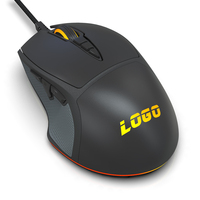 USB-bedrade muis Ergonomische optische computermuis voor laptop, desktop-pc