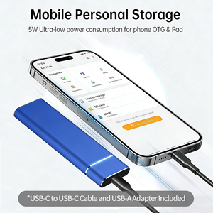 <span class=keywords><strong>Disco</strong></span> Duro <span class=keywords><strong>Externo</strong></span> Portátil de 1 TB, 2 TB, 4 TB, Alto Rendimiento, 200-500 MB/S, SSD para Computadora Portátil, PS, <span class=keywords><strong>PS5</strong></span> - Product Image 4