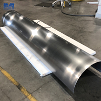 Panneaux muraux en métal sculpté de haute qualité pour l'extérieur des bâtiments, résistants aux intempéries, panneaux de façade en aluminium courbés et imperméables