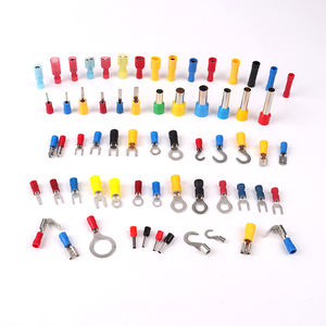 배터리 황동 나일론 링 스페이드 크림프 터미널 전선 커넥터 너트 Cu Al 구리 튜브 케이블 러그 및 페룰 - Product Image 1