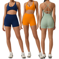 Offre Spéciale : Ensemble Soutien-Gorge de Sport et Short Taille Haute de Qualité Supérieure, Séchage Rapide, Respirant – Tenue de Sport Femme pour Fitness et Yoga