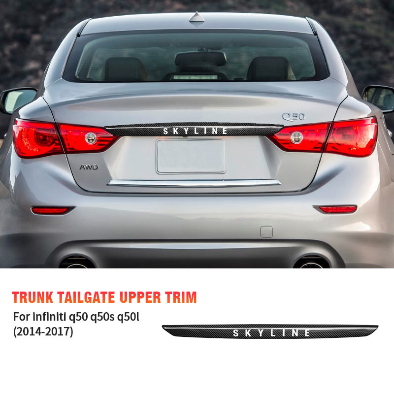 Trunk Tailgate Upper Trim-Available: INFINITI \ SKYLINE