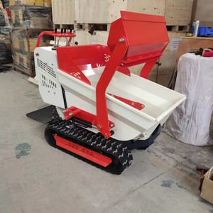 Mini Transporteur <span class=keywords><strong>à</strong></span> Chenilles, Dumper <span class=keywords><strong>à</strong></span> Chenilles en Caoutchouc 500kg 800kg <span class=keywords><strong>1000kg</strong></span> 1ton-8ton, Camion Benne <span class=keywords><strong>à</strong></span> Chenilles <span class=keywords><strong>à</strong></span> Vendre - Product Image 4