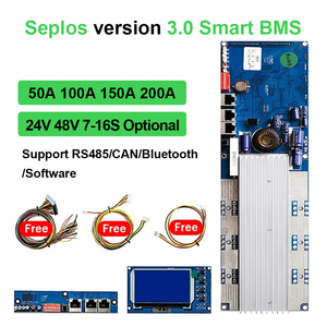 Best seller <span class=keywords><strong>BMS</strong></span> LiFePO4 batería <span class=keywords><strong>seplos</strong></span> 16S 200A 2A equilibrador activo para 16S 48V 280ah/300ah/320ah <span class=keywords><strong>Seplos</strong></span> Mason - Product Image 2