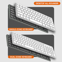 Nouveau clavier sans fil pleine taille HT-K367 pour Android/iOS/10/Pad/Tablette 2.4Ghz USB-C Design fin Matériel ABS Plug and Play