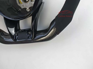 Pour mercedes-benz classe E CLA CLS E300 volant en cuir de Fiber de carbone convient à W205 W204 W222 C63 GLA GLC A45 E63 <span class=keywords><strong>S63</strong></span> <span class=keywords><strong>GLE</strong></span> - Product Image 6