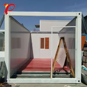 Custom small villa home design container house prefeb house 2 12 bedroom container home for living/office/camp