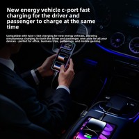 Câble de charge rapide et de transfert de données en nylon tressé Type-C vers Type-C 60W en cuivre pur pour iPhone 17 et charge en voiture