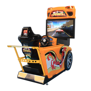Máquina de Juego de Carreras de Autos con Sensor de Movimiento Dinámico, Operada con Monedas, de Acero - Product Image 2