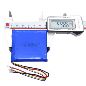 GEB Lipo 배터리 2S1P 585460 7.4V 2000mAh (PCB 포함) JST 커넥터 충전식 배터리 팩 리튬 폴리머 리튬 폴리머 배터리 - Product Image 2