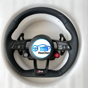1. Volant en Alcantara haute performance avec boutons de commande pour <span class=keywords><strong>Audi</strong></span> A6 <span class=keywords><strong>C7</strong></span> S6 <span class=keywords><strong>RS6</strong></span> - Product Image 3