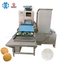Ligne de production industrielle de boulettes de pâte surgelées, machine à former la pâte haute capacité pour la production de pizzas, de hamburgers et de pains pour usines alimentaires
