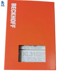 Module PLC KL3102, module d'entrée numérique, module de contrôle d'automatisation industrielle, module de contrôleur logique programmable, contrôle industriel - Product Image 1