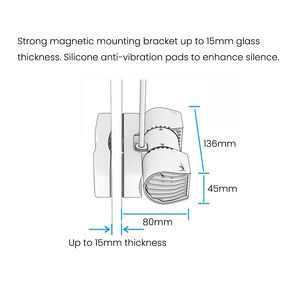 Bubble Magus DW13000 Sinusgolfpomp 13000L/H voor zoetwater- en zoutwateraquariums, koraal- en visbakken - Product Image 3