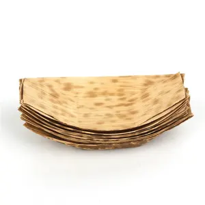 Natural Environmental Protection Disposable Bamboo Bowl And Plate
