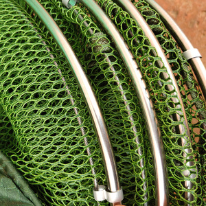 Jaula de Pesca de Acero Inoxidable Xiping con Doble Anillo, Red de Pesca para Agua Dulce, Pesca de Fondo en Estanques y Embalses - Product Image 3