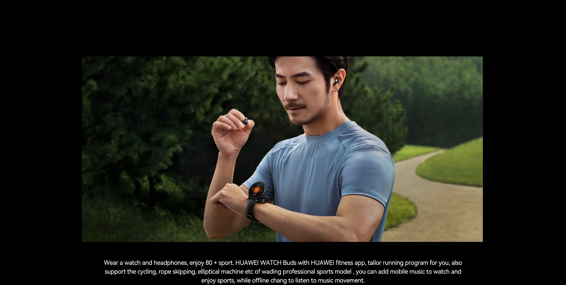 Original HUA WEI WATCH Buds Earphone Watch 2-in-1 Smart Watch Noise Reduction Call Blood Oxygen Monitoring Strong Battery Life