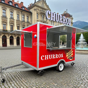 Quiosco de Venta de Aperitivos de Acero Inoxidable con Soporte DOT 2025, Personalizable, Remolque de Comida Móvil para la Calle - Product Image 4