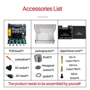 Chuyên Nghiệp Mini 2.1 Kênh Cho Bluetooth Home Khuếch Đại AUX Hỗ Trợ 50W + 50W + 100W DC12-24V FM Đài Phát Thanh Tuner USB Cho Xe - Product Image 6