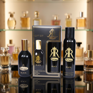 Coffret cadeau Nayaab Perfumes Black (EDC Spray 120ml et Déodorant 150ml) Parfums unisexes de luxe, longue tenue - Product Image 5