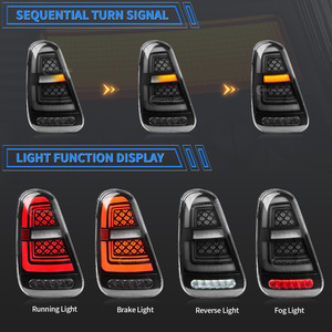 Luces Traseras Arcaicas para <span class=keywords><strong>Mini</strong></span> R50 R52 R53 <span class=keywords><strong>MINI</strong></span> One <span class=keywords><strong>Cooper</strong></span> S JCW 2001-2007, Luces Traseras LED, Lámpara Trasera, Piezas de Automóvil, Mejora de Iluminación - Product Image 5