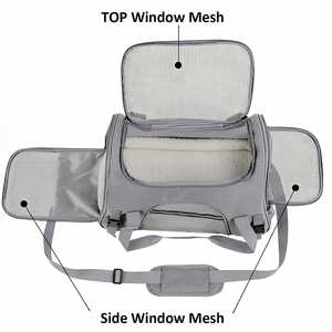 Sac de transport pliable pour chat approuvé par les compagnies aériennes - Product Image 6