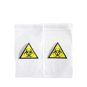 Nouveaux sacs <span class=keywords><strong>en</strong></span> plastique refermables pour déchets biologiques, pour échantillons médicaux, emballage <span class=keywords><strong>de</strong></span> déchets biologiques, hôpitaux, pharmacies et médicaments - Product Image 2