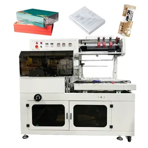 ORME Side Seal Bottle Pack Shrink Wrap Machine Wrapping Pizza Box L-Bar Semi-Auto Sealer and Heat Tunnel