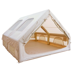 Best Price Bestway AIR0501 Lightweight Double Doors Double <b>Large</b> Skylights Waterproof Inflatable Air Tent Khaki Camping - Product Image 1