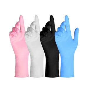 1 Paire de Gants en Nitrile Jetables Écologiques Taille Moyenne Imperméables Durables Qualité Alimentaire pour Nettoyage Domestique et Salons de Beauté PK Origin All - Product Image 1