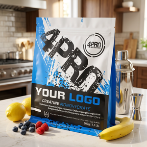 Sachet Doypack Personnalisé en Aluminium Imprimé, Anti-Humidité, Qualité Alimentaire, pour Poudre de Protéine de Lactosérum, Sac Carré en Plastique à Fermeture Zip - Product Image 2