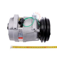 NOUVEAU Compresseur de climatisation R134A 11Q6-90040 11Q690040 11Q6-90041 11Q690041 pour excavatrice R140LC-7 R160LC-9 R210LC-9 R250LC-7 R300LC-9