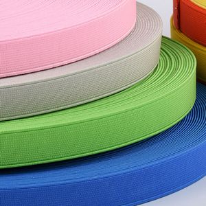 Bande <span class=keywords><strong>élastique</strong></span> colorée en crochet DIY 15-50 mm, sangle <span class=keywords><strong>élastique</strong></span> en polyester écologique à chevrons pour sacs, chaussures et textiles de maison - Product Image 3