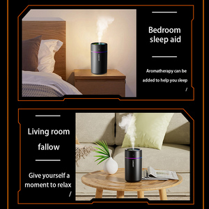 <span class=keywords><strong>Mini</strong></span> 200ml Luz <span class=keywords><strong>LED</strong></span> portátil H2o Spray Mist Humidificador Aroma Aceite esencial Difusor Coche Usb Humidificador de aire - Product Image 5