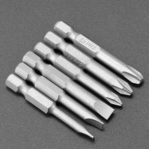 Juego de Puntas Magnéticas Phillips de Acero S2 de Alta Dureza para Destornillador de Impacto, Vástago Hexagonal de 1/4 de Pulgada, Venta al por Mayor - Product Image 6