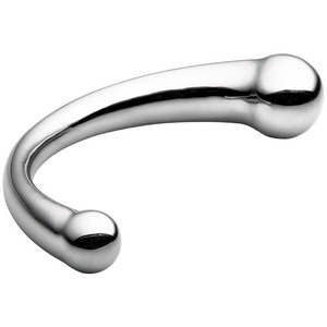 Gode en métal avec baguette <span class=keywords><strong>pour</strong></span> prostate, godemichet anal à double tête en acier inoxydable, massage du point G, jouets sexuels <span class=keywords><strong>pour</strong></span> hommes, femmes, lesbiennes et gays - Product Image 6