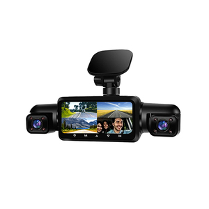 Caméra de tableau de bord 360 degrés Azdome avant arrière et intérieur <span class=keywords><strong>4</strong></span> canaux 1080P caméra de tableau de bord Wi-Fi commande vocale Vision nocturne - Product Image 4