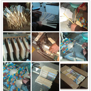 Klassieke Vrouwelijke Retro Chinese Wandventilator Handgeschilderde Traditionele Stijl Bamboe Milieuvriendelijk Opvouwbaar Ontwerp Met Souvenir - Product Image 6