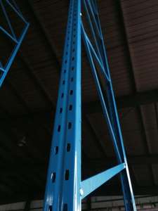 פלדה כבד החובה מזרן מתלה L2700mm (פנימי) * W1000mm * H7425mm 4 שכבות עומס קיבולת 4000kg לכל רמת 2000kg לכל מזרן - Product Image 2