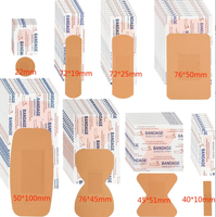 Pansement élastique en tissu non tissé personnalisé Pansements de premiers soins médicaux pour plaies