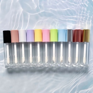 KJ Lớn Wand Applicator Vòng 4Ml 6Ml 10Ml Lip Gaze Chai Biểu Tượng Tùy Chỉnh Mỹ Phẩm Bàn Chải Lớn Lip Gloss Ống Lip Tint Container - Product Image 2