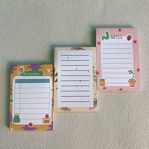 Kawaii trường văn phòng phẩm bán buôn Logo tùy chỉnh dễ thương dính ghi chú hoa để làm danh sách <span class=keywords><strong>Memo</strong></span> Pads dính ghi chú trẻ em cô gái notepads - Product Image 4