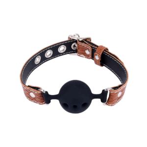SM Mouth Ball Bondage Restraints Soft Ball Gag BDSM Adult Sexy Toys K9 Game - Product Image 3