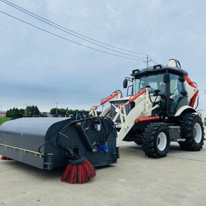Yaweh Phong Cách Mới Kỹ Thuật Máy Thủy Lực Máy Kéo Phía Trước <span class=keywords><strong>Mini</strong></span> Backhoe Loader Bánh Xe Backhoe Máy Xúc - Product Image 2
