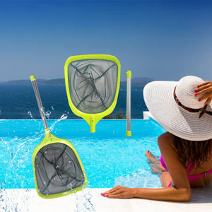 مصفاة حمام السباحة الجانبية مع عصا، أداة تنظيف يدوية لحمامات السباحة وملحقاتها - Product Image 6