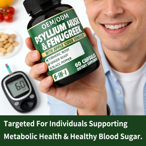 Complexe <span class=keywords><strong>de</strong></span> soutien glycémique avec Fenugrec, Vinaigre <span class=keywords><strong>de</strong></span> <span class=keywords><strong>cidre</strong></span> <span class=keywords><strong>de</strong></span> pomme, Supplément à base <span class=keywords><strong>de</strong></span> plantes pour la santé métabolique, Capsules <span class=keywords><strong>de</strong></span> Curcuma et <span class=keywords><strong>de</strong></span> Gingembre - Product Image 5